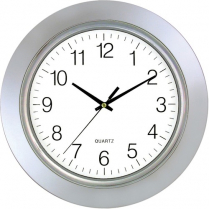 TIMEKEEPER CHROME WALL CLOCK 
