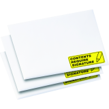 Avery® Neon High Visibility Labels 2-5/8" x 1" Laser Yellow 750/box