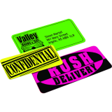 Avery® Neon High Visibility Labels 4" x 2" Laser Assorted Colours 150/pkg