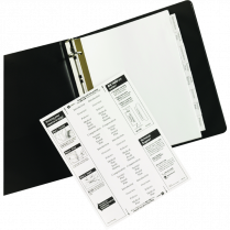 Avery® Big Tab Insertable Index Dividers Clear 8-Tabs