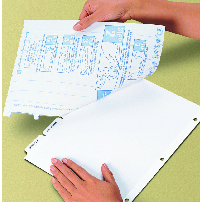 INDEX MAKER 5 TAB ST 25 SET BOX Monk Office