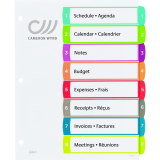 Avery® Ready Index® Customizable Table of Contents Dividers 1-8 Tabs
