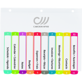 Avery® Ready Index® Customizable Table of Contents Dividers 1-10 Tabs