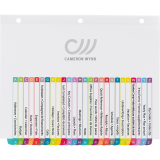 Avery® Ready Index® Customizable Table of Contents Dividers A-Z Tabs