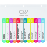 Avery® Ready Index® Customizable Table of Contents Dividers Jan-Dec Tabs