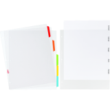 Avery® Clear Easy View Dividers 5 Tabs