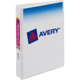 Avery® Durable View Binders 1" Capacity 8-1/2" x 5-1/2" White