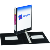 Avery® Durable View Binders 1" Capacity 8-1/2" x 5-1/2" Black