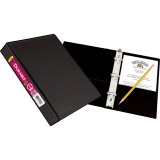 Avery® Durable View Binders 1" Capacity 8-1/2" x 5-1/2" Black