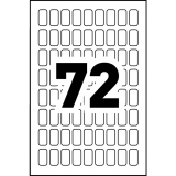 Avery® Print or Write Multi-Purpose Removable Labels 3/8" x 5/8" 720/pkg
