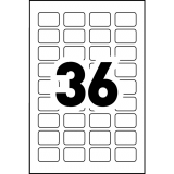 Avery® Print or Write Multi-Purpose Removable Labels 1/2" x 3/4" 540/pkg