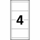 Avery Garment Friendly Clip Name Badge Kit 2-1/4" x 3-1/2" 24/pkg