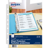 Avery® Heavyweight Sheet Protectors 8-1/2" x 5-1/2" Clear 15/pkg