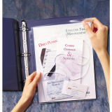 Avery® Secure Top Page Protectors 4.6 mil Letter 25/pkg