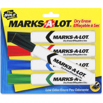Avery Marks-A-Lot® Desk Style Dry Erase Markers 5/set