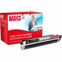 Basics® Remanufactured Toner Cartridge (HP LaserJet 130A) Magenta