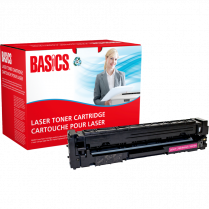 Basics® Remanufactured Toner Cartridge (HP CF403A)  Magenta