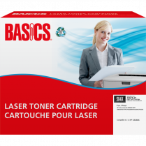 Basics® Remanufactured Laser Cartridge High Yield (HP 504X) Black