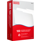 Basics® Reversible File Folders Legal Ivory 100/box