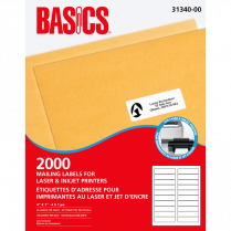 LABELS LASER BASICS 4x1 2M/BOX 31340-00 10820