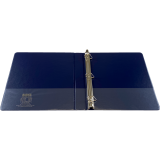 Basics® D-Ring Binder 1" Blue