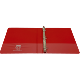 Basics® D-Ring Binder 1" Red