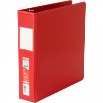 BINDER D-RING 2IN RED BASICS 35112-03 EXV552