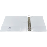 Basics® Customizable D-Ring Binder 3" White