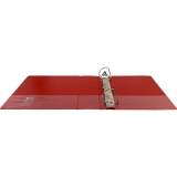 Basics® D-Ring Binder 3" Red