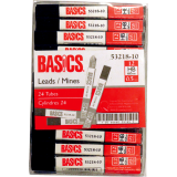 Basics® Pencil Leads 0.5 mm HB 24 Tubes/box