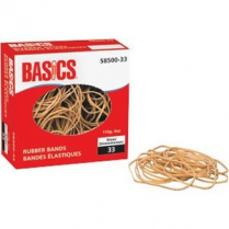 Basics® Latex-Free Rubber Bands #33 4oz (113g 1/4lb)