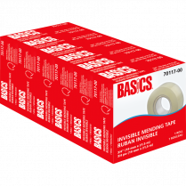 Basics® Invisible Mending Tape Refill 3/4” (19mm x 25.4m) 6/pkg