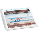 Baumgartens® 3 Ring Magazine / Catalogue Organizer Strips Clear 12/Pk