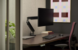 Haworth Belong Monitor Arm Charcoal (Black)