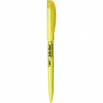 Bic® brite liner® Highlighters Chisel Tip Fluorescent Yellow 12/box
