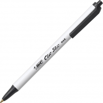 Bic® Clic Stic® Retractable Ball Point Pen Medium Point Black