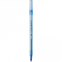 Bic® Round Stic® Pens Medium Point Blue 12/box
