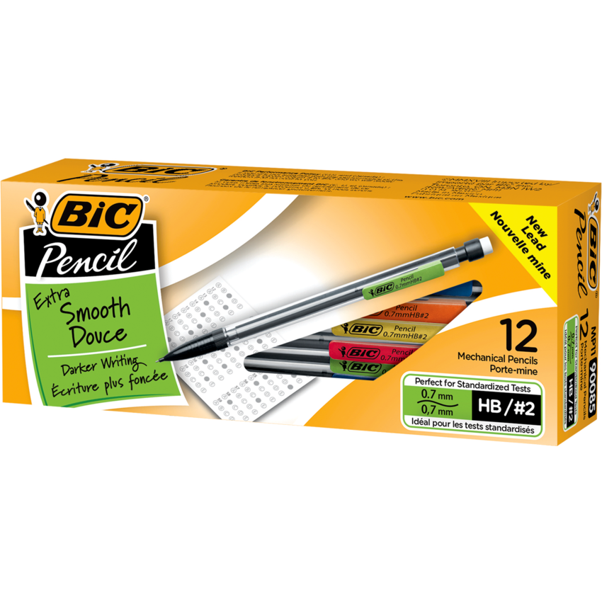 Bic® Mechanical Pencil 0.7 mm 12/box Monk Office