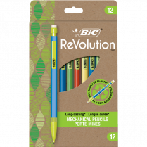 Bic® ReVolution™ Mechanical Pencils 0.7 mm 12/pkg