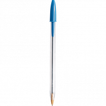 Bic® Cristal® Stick Pens Medium Point Blue 12/box