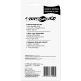 BIC® Gel-ocity® Long-Lasting Retractable Gel Pens 0.7 mm Black 4/pkg