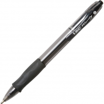 Bic® Glide™ Bold Retractable Ball Point Pen Extra Bold Point Black