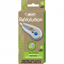 Bic® Wite-Out® ReVolution™ Correction Tape 1 Line 2/pkg