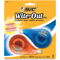 BIC® Wite-Out® EZcorrect® Correction Tape 2/pkg