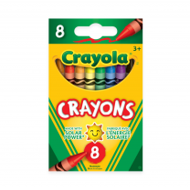 Crayola® Regular Crayons Assorted Colours 8/pkg