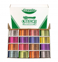 Crayola Regular Crayon Classpack 16 Colours 800/pkg