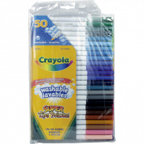 Crayola® Washable Super Tips Fine Line Markers 50/set