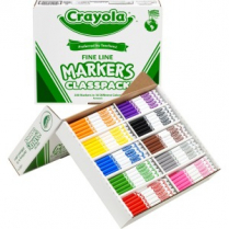Crayola Fine Markers Classpack 200/Set