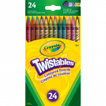 Crayola® Twistables® Coloured Pencils 24/pkg