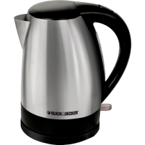 B&D CORDLESS KETTLE 1.7L STAINLESS STEEL